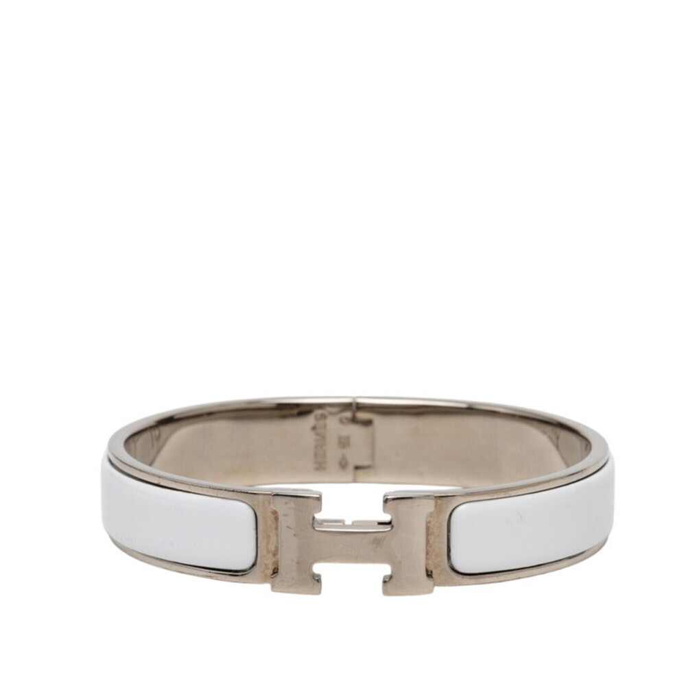 HERMES Silver Charm Bracelet
